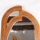 Large rattan mirror