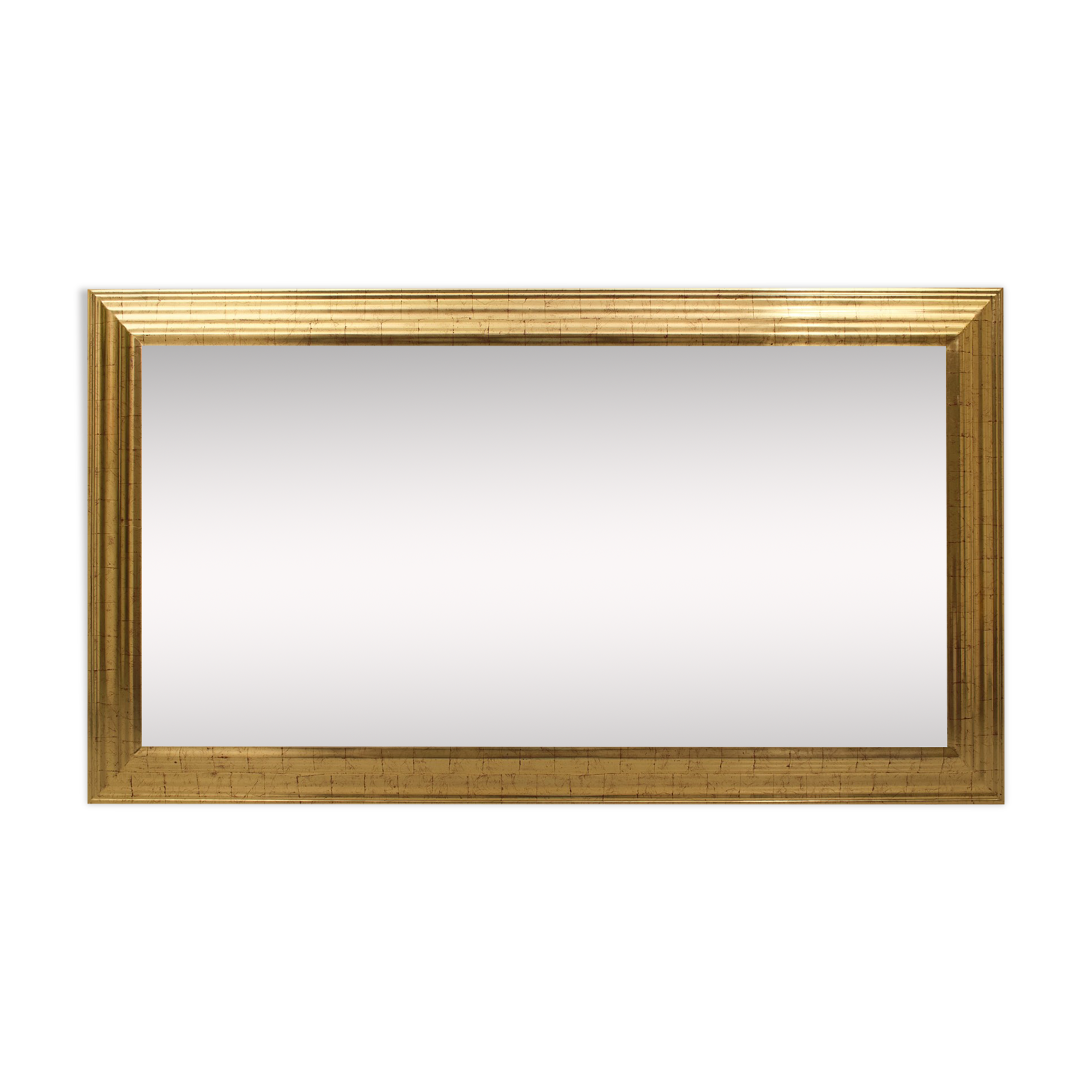 Deknudt gold wall mirror 1970s regency