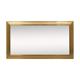 Deknudt gold wall mirror 1970s regency