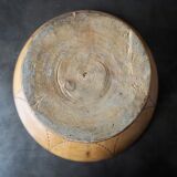 Wooden compotier folk art