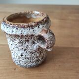 Small Fat Lava Vase
