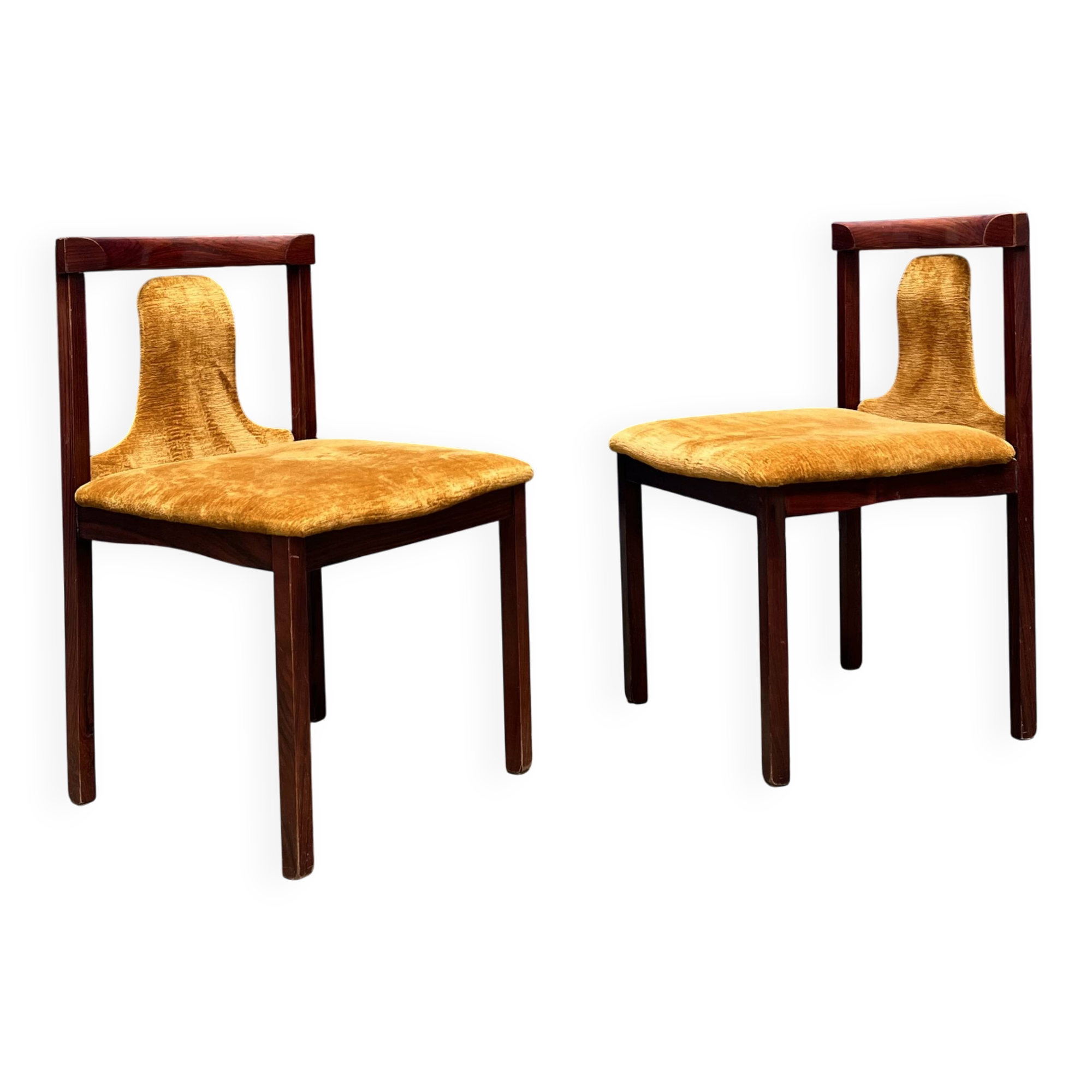 Two chairs attributed to Luigi Salocchi for Sormani, 1960s.