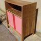 Petit meuble vintage en noyer