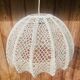 Suspension bohème vintage en crochet