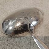 Ladle with a handle, 950 silver Minerva, Rocaille style, Ravinet.