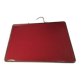 vintage rectangular mirror with broken barber-style chain