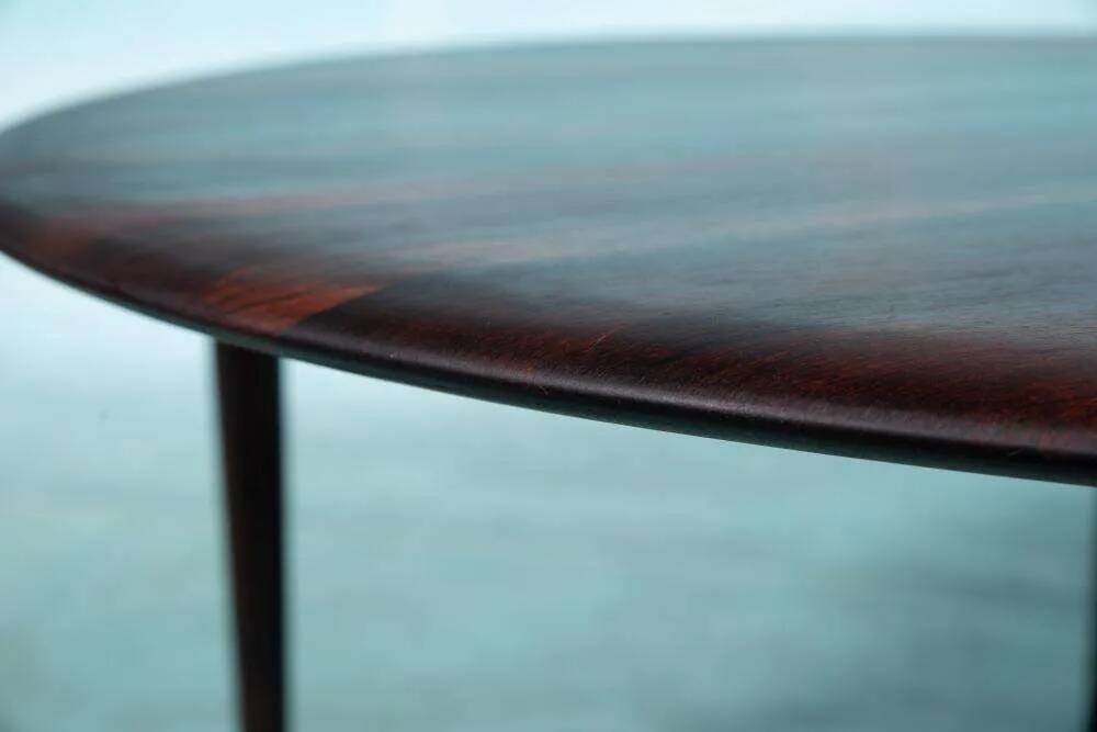 Coffee table France & Son in rosewood, Midcentury coffee table.