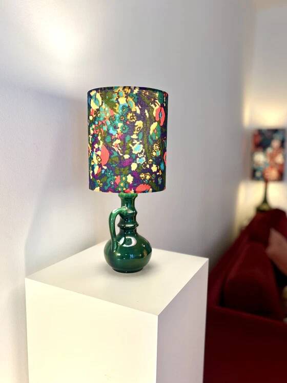 Atmospheric table lamp - cable-free - upcycled from Jopeko vase