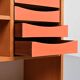 Wooden library by Pierre Guariche for Negroni, La Plagne, 1960s