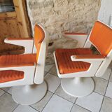 Pair of armchairs, 1970s