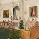 Painting decorative art interior architecture 30-50s