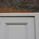 Asymmetrical solid oak wardrobe – Renovated Art Deco style