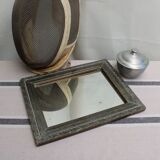 Ancien miroir en bois