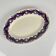 Plat ovale ancien "Babylone", Badonviller, 1900