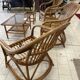 Rattan garden furniture