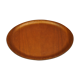 Vintage round teak platter