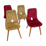 4 Miroslav Navratil chairs from 1970