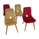 4 Miroslav Navratil chairs from 1970