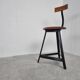 Vintage industrial stool, 1950s