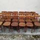 Lot de 18 chaises bistrot Fischel