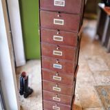A vintage Roneo industrial flapper from the 1950s with a rusty patina