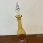 Carafe italienne en verre coloré