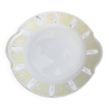 Plat à gâteaux en faïence Badonviller, FB 81, vintage et design