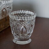 Coffee service with 1960s bamboo basket