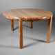 Table de salle à manger conçue par Rainer Daumiller pour Hirtshals. Danemark, années 1970.