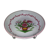 Pink decorative plate
