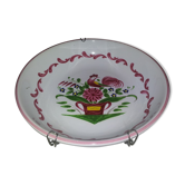 Pink decorative plate
