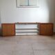 Armoire double en bois, murale