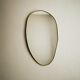 Miroir laiton  doré 52 cm