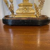 Crucifix under globe