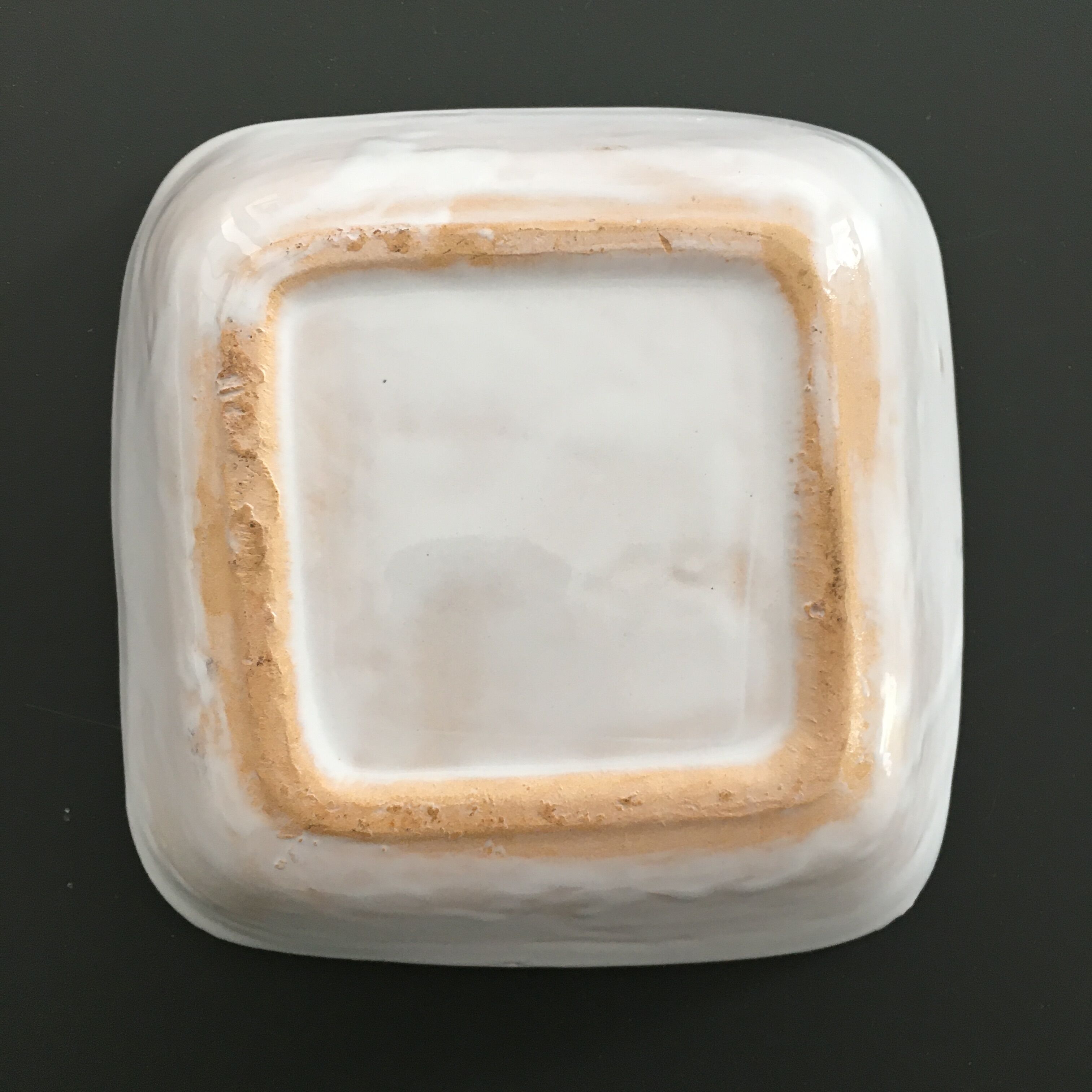 Empty pocket blue fish decoration