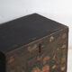 Antique chest painted in pine wood – China, around 1900