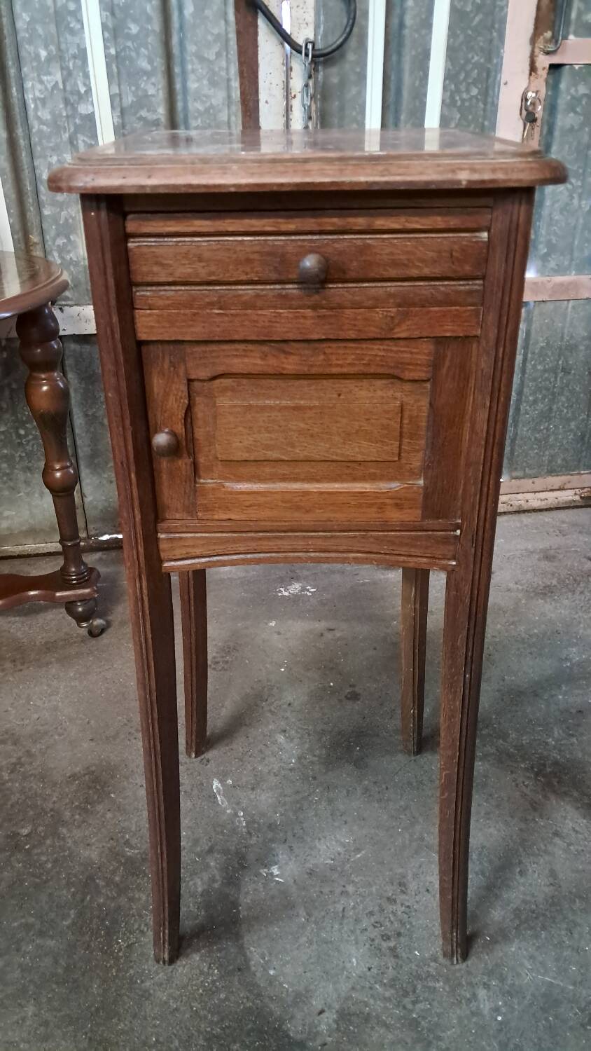 Art nouveau bedside table