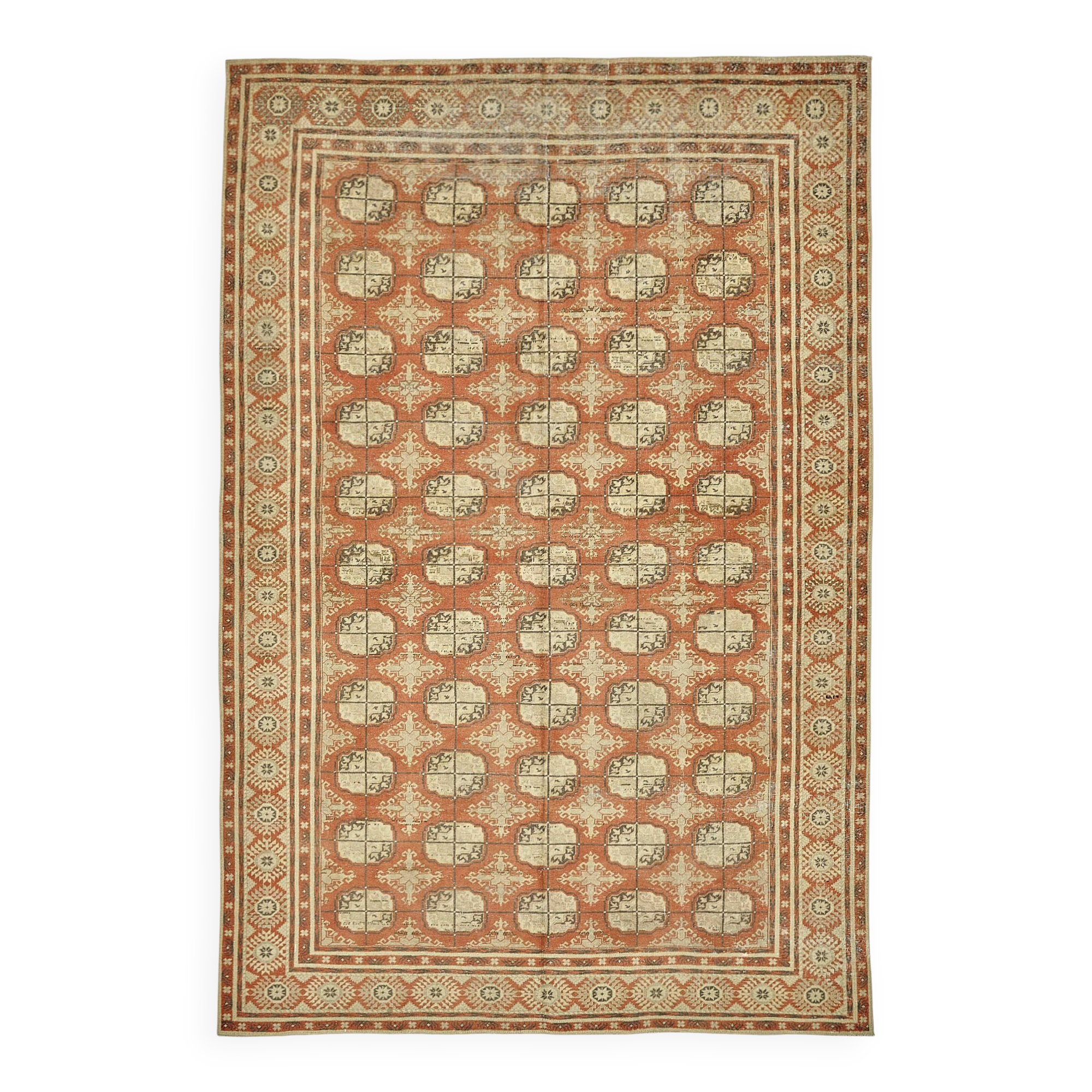 Turkish Vintage Anatolian Rug 190 cm x 275 cm