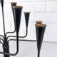 Pair of candelabra by Gunnar Ander for Ystad Metall, Sweden, 1950s.