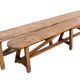 Wooden farm bench 2m43