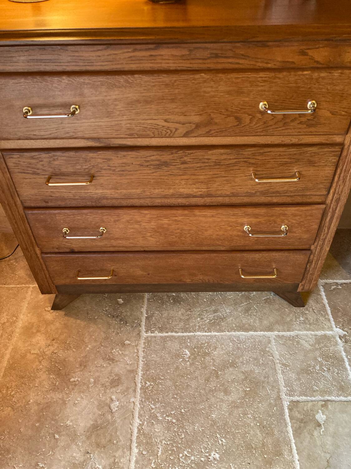 Commode vintage en chêne