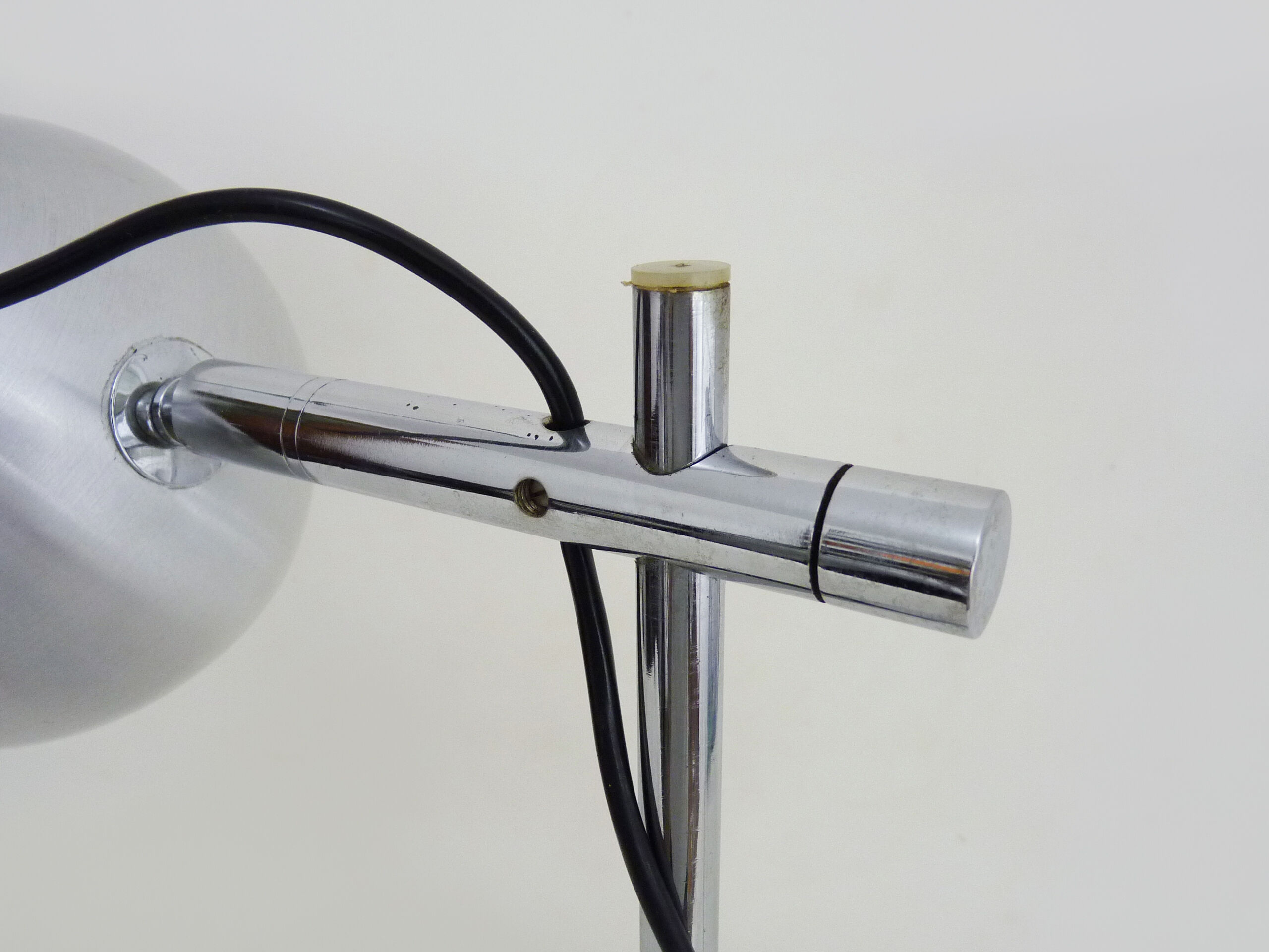 Desk lamp vintage eyeball france, adjustable globe. circa 1970'