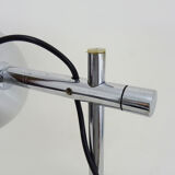 Desk lamp vintage eyeball france, adjustable globe. circa 1970'