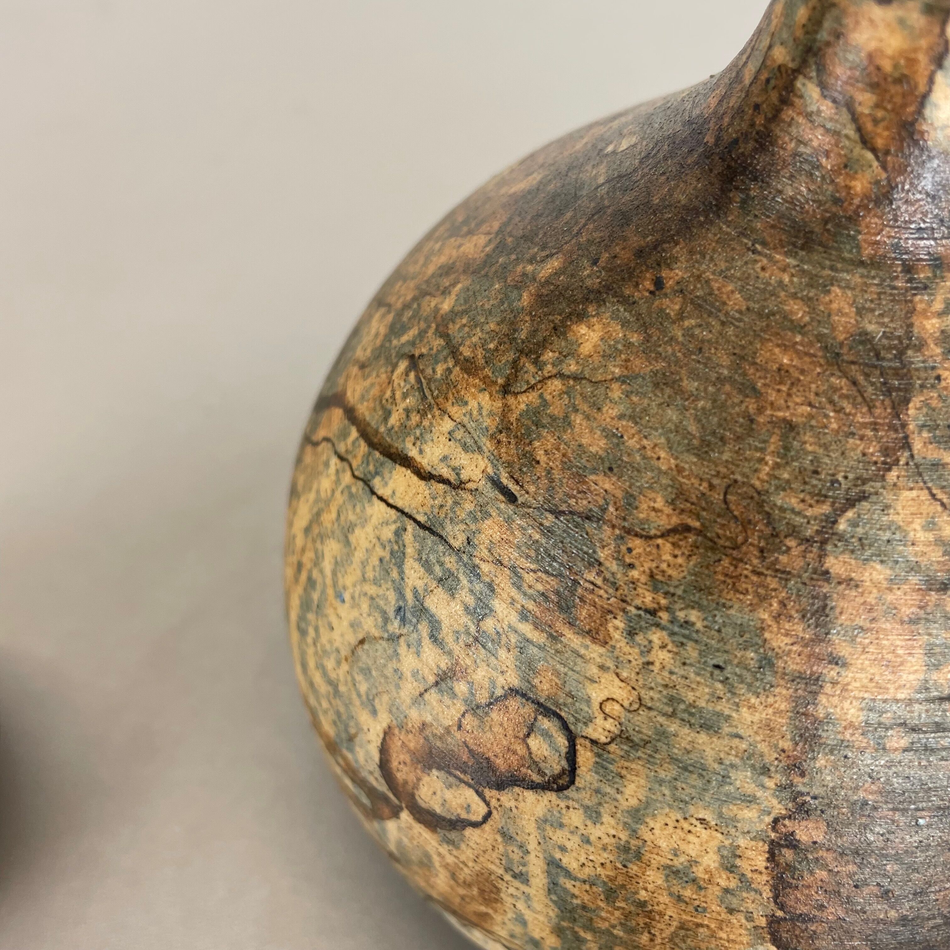 Set of 3 Studio Pottery Sculptural Objects Gerhard Liebenthron, Germany, 1970s