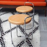 Pair of Scandinavian style stools