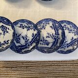 Japanese tea service with cherry blossom decoration in fine porcelain.