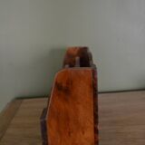 Burl wood mail holder