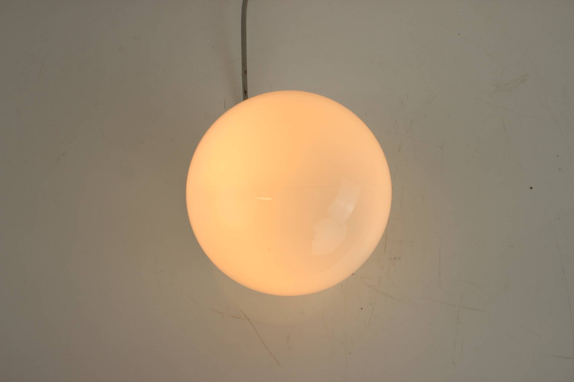 Mid-Century Outdoor Porcelain Lamp, 1950's