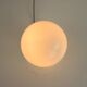 Lampe d'extérieur en porcelaine du milieu du siècle, années 1950