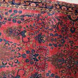Ancient Persian Sarouk handmade carpet 112cm x 164cm 1920s, 1B748